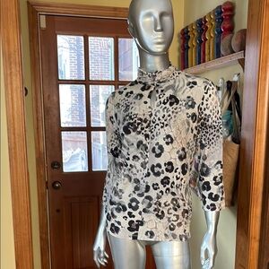 Donna Degnan Leopard Print Women's Top
